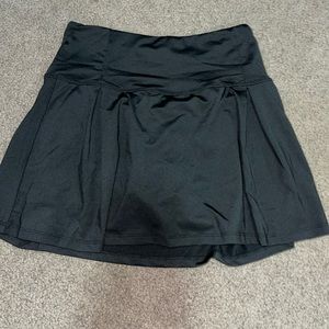 shein black athletic skort
